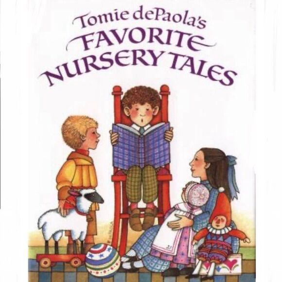 Tomie DePaolas Favorite Nursery Tales, Vintage Hardcover Book Story Compilation - Picture 1 of 10